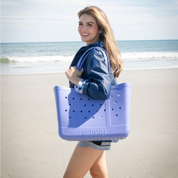 SIMPLY SOUTHERN SIMPLY LARGE TOTE - Cloud - Picture 8 of 8